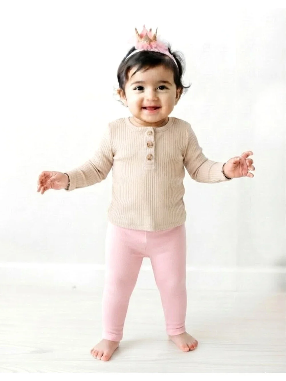 3 pair leggings Carter's Baby Girls sz 9 Months
